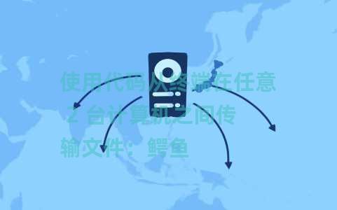 使用代码从终端在任意 2 台计算机之间传输文件：鳄鱼